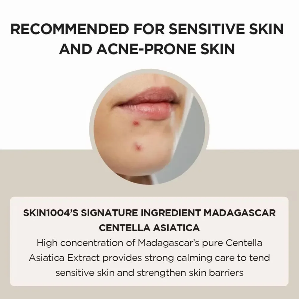 SKIN1004 Madagascar Centella Ampoule Korean Soothing for Sensitive Skin 55ML